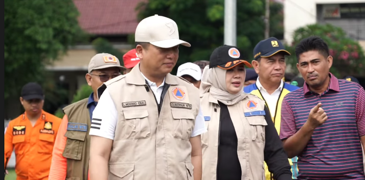 Apel Gelar Pasukan Siaga Darurat Bencana Banjir, Tanah Longsor, dan Cuaca Ekstrem di Provinsi Nusa Tenggara Barat